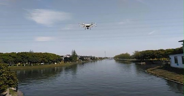 无人机用于江湖及河道监测